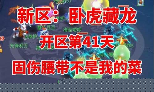 梦幻西游新区攻略(图1)